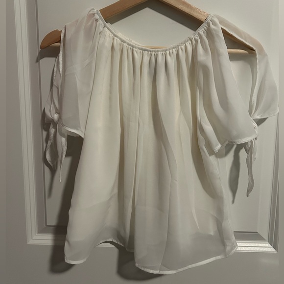 UN DEUX TROIS Girls White Blouse - Picture 1 of 6